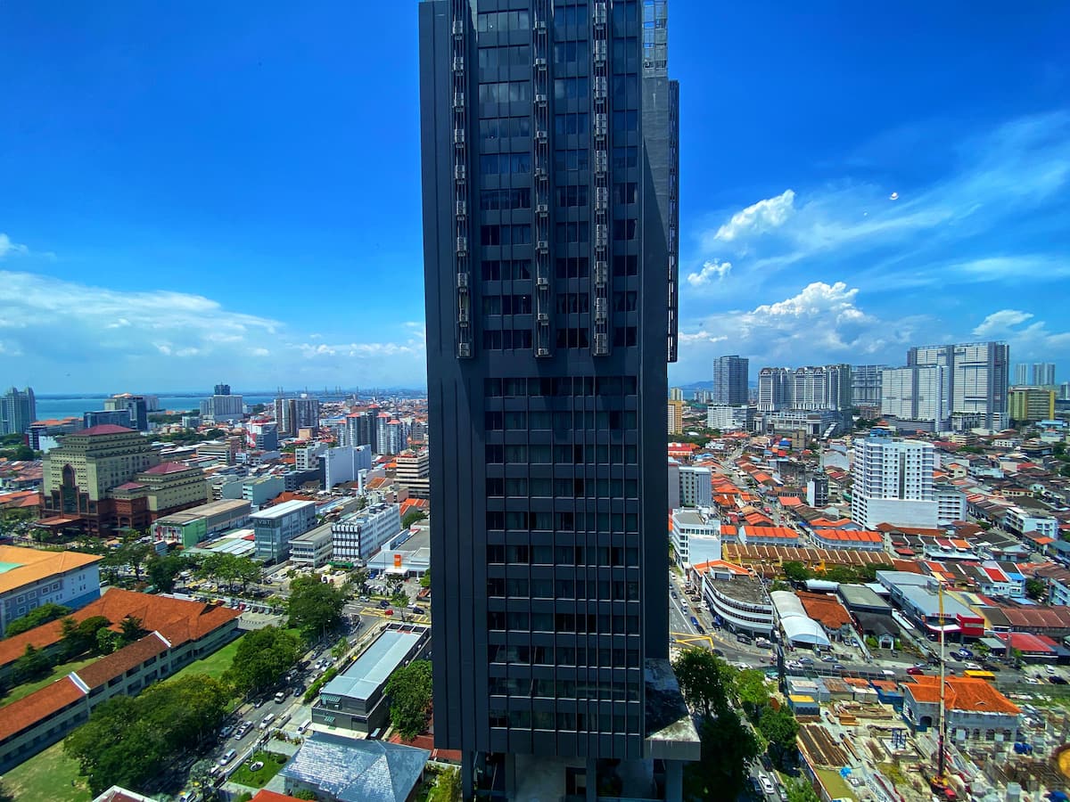 City view over George Town