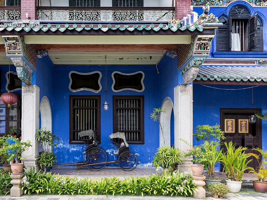 Cheong Fatt Tze Blue Mansion courtyard