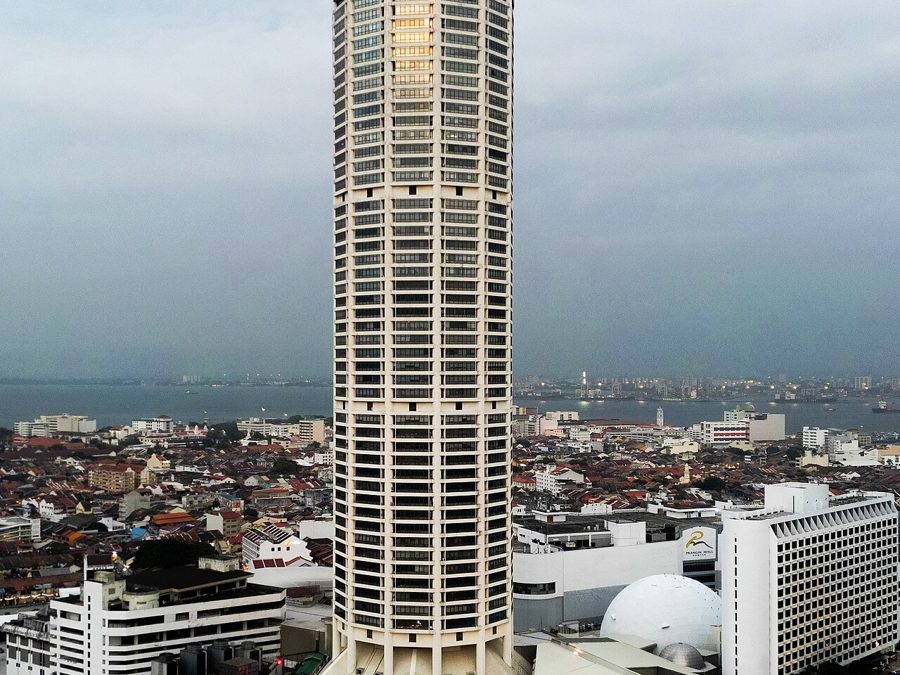 KOMTAR tower in George Town